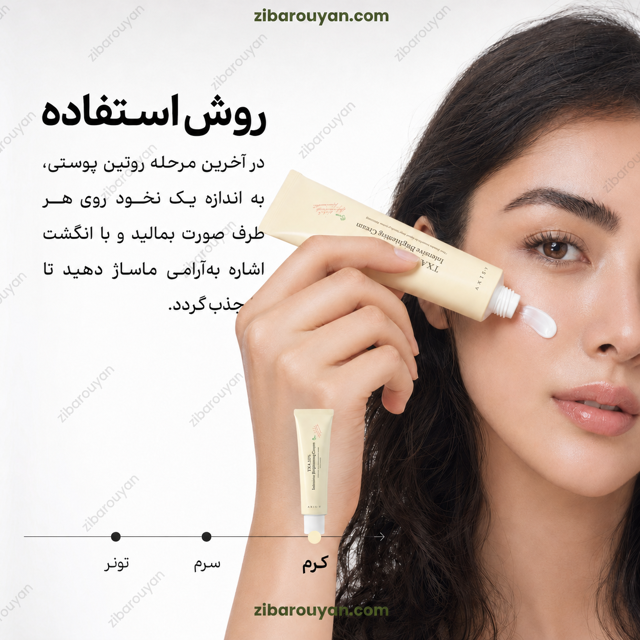 کرم ضد لک ترانگزامیک تسید 2.5% اکسیس وای