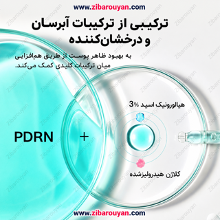 سرم جوانساز و آبرسان Hyaluron PDRN 100 آنوا