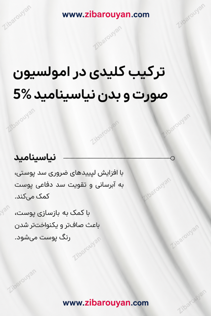 امولسیون نیاسینامید 5% اوردینری