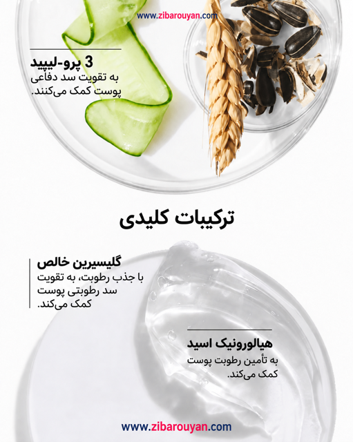 ژل مرطوب کننده و آبرسان دراماتیکالی کلینیک